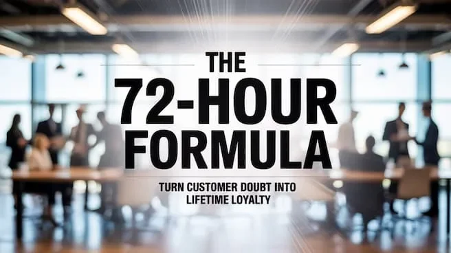 Turn customer doubt into lifetime loyalty