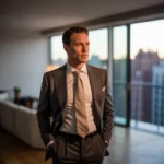 A distinguished businessman