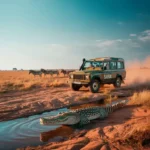 vintage Land Rover Safari