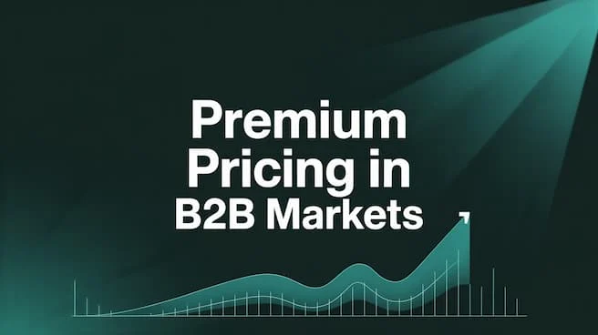 b2b premium pricing