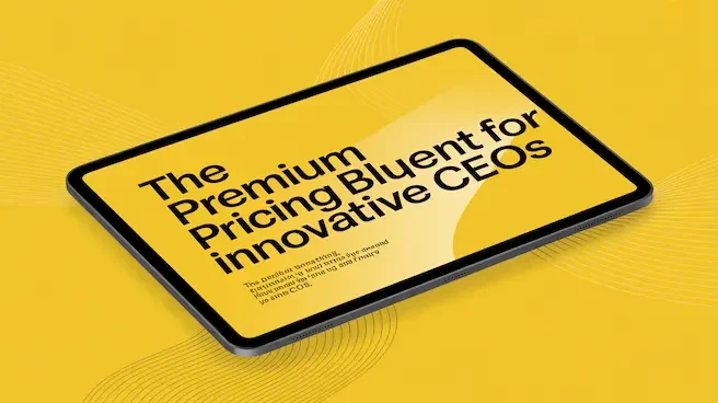 premium pricing blueprint